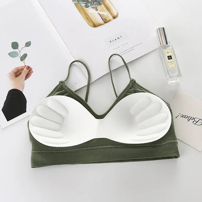 Sexy Sport Bra Top Backless Sports Bra Women Bra Tops Bralette V Neck Brassiere Sport Femme Seamless Underwear Push Up Sport