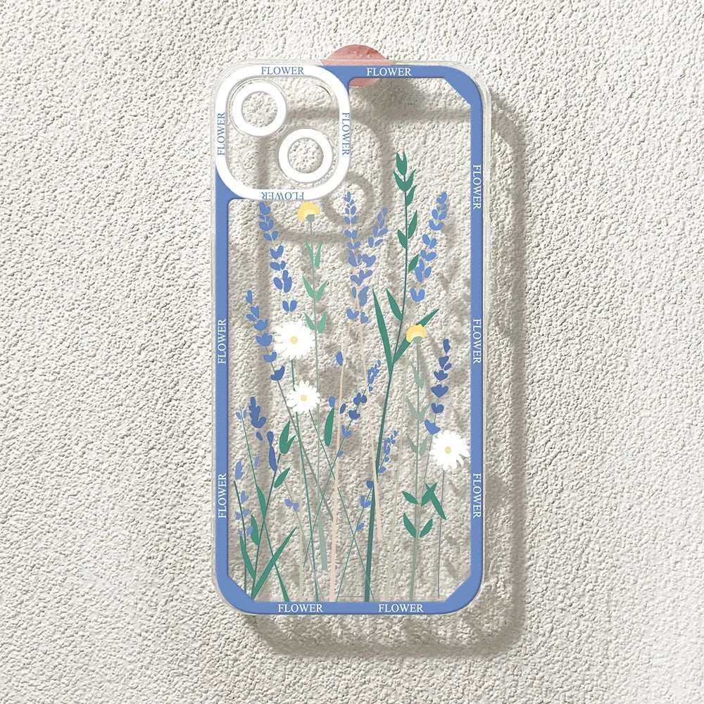 Flower Love Heart Case For Samsung Galaxy A57 A17 A07 A06 A56 A16 A36 A55 5G A15 A54 A14 A34 A32 A33 S26 S25 Ultra Plus Cover