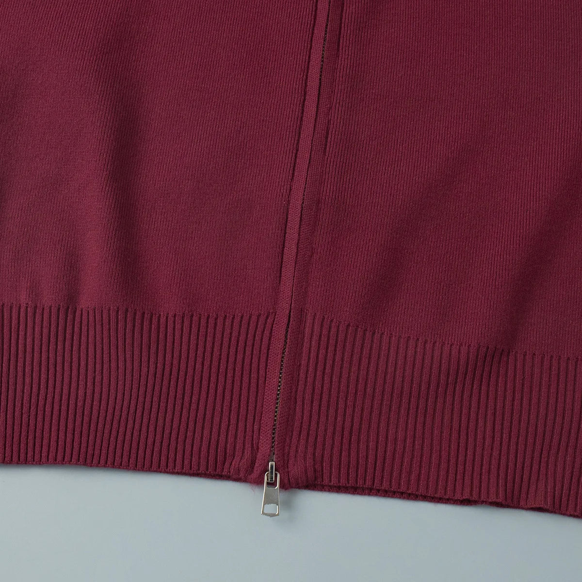 2025 New Trendy Autumn Winter Zip Up Knit Pants Set Women's Trendy Slim Fit Cardigan Pants Chic Commuting Sweater Outfit