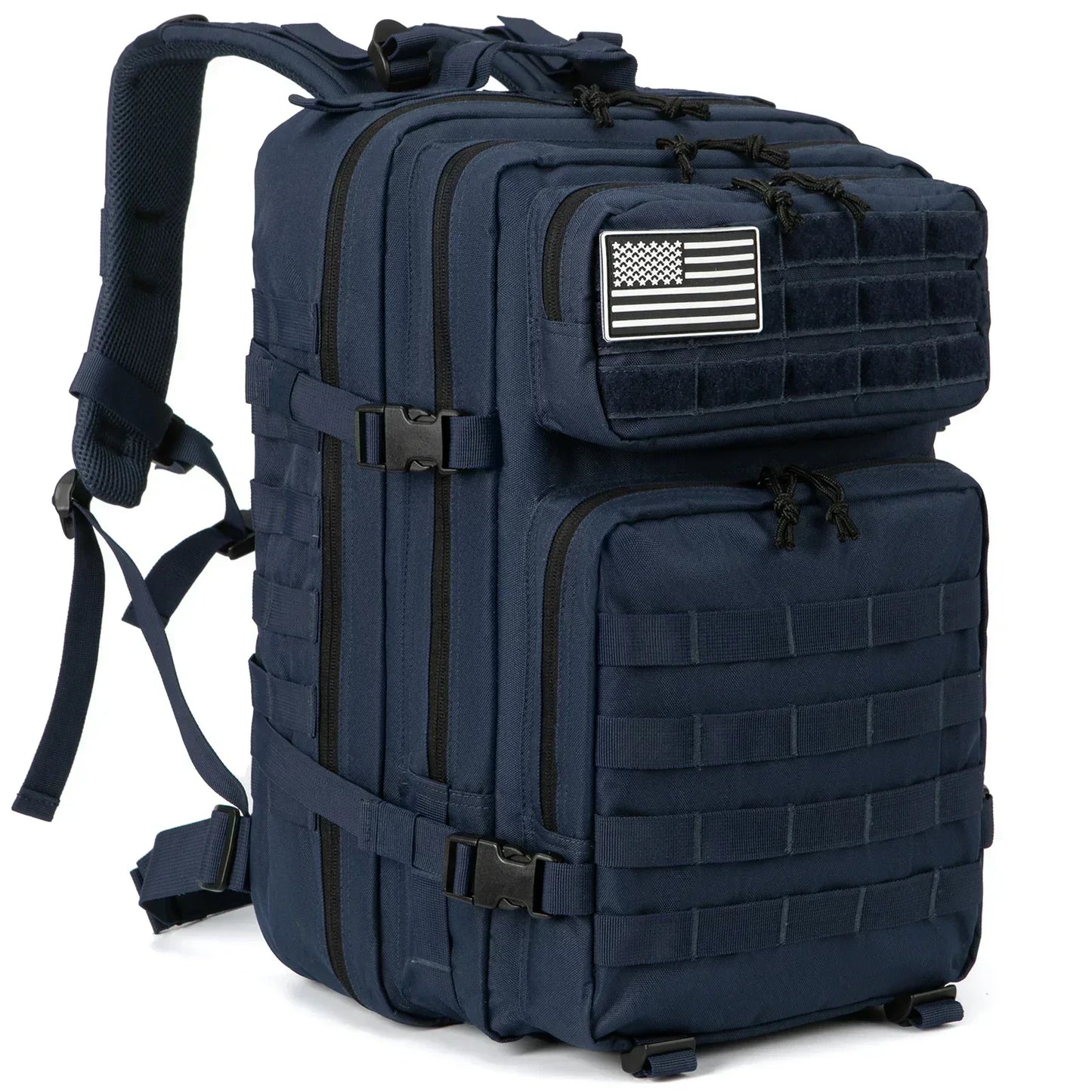 45L Tactical Backpack - Large Capacity Outdoor Hiking  Camping Bag for Men  Women