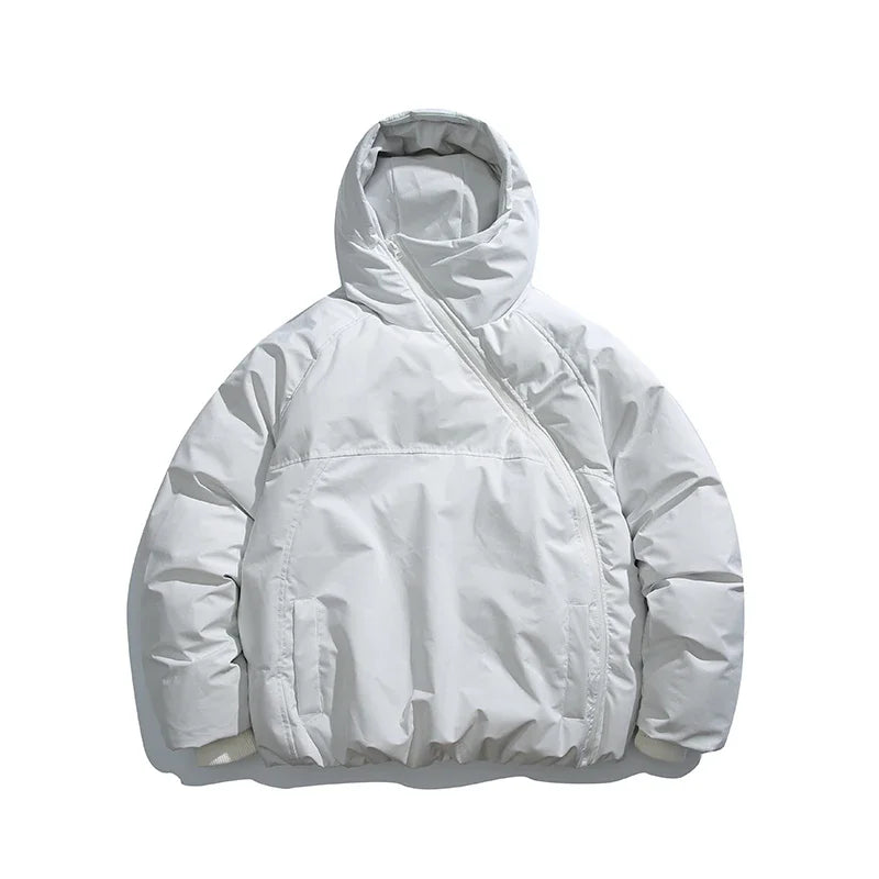 Winter Ski Parka Jacket Men Women Fashion Loose Padded Cotton Hooded Jacket Cityboy Streetwear Hoody Parkas Coat Outerwear