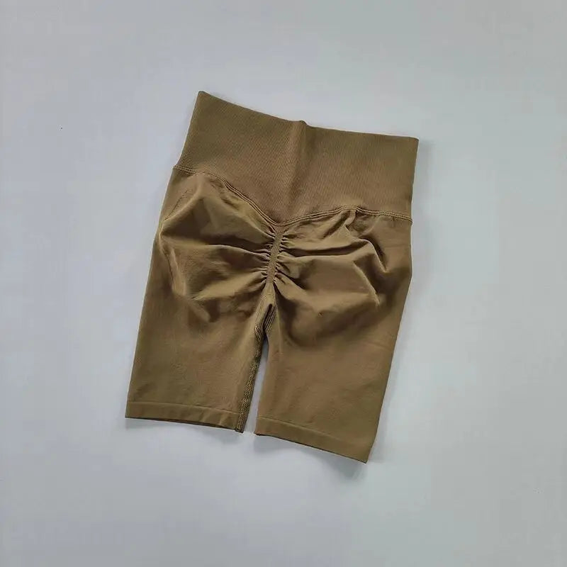 Women Yoga Shorts – High Waist Seamless Sport Shorts | Hip Push Up, Quick Dry