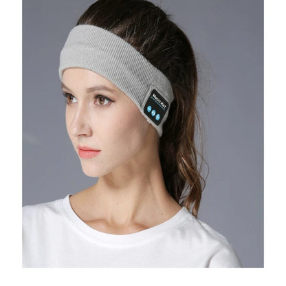 Men's and Women's Dynamic Wireless Sleep Sports Headphones Washable Rest Eye Mask Sports Microphone Yoga Headphones Hair Band