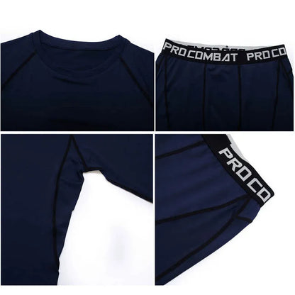 Men Sport Suits - Compression Workout Gear | Rashguard Shirts & MMA Fightwear