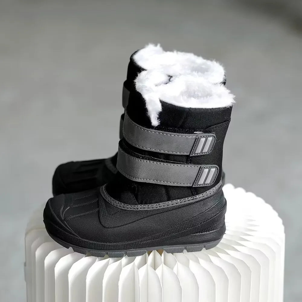 Girls Unicorn Snow Boots - Waterproof Cold Boots With Slip Resistant Sole