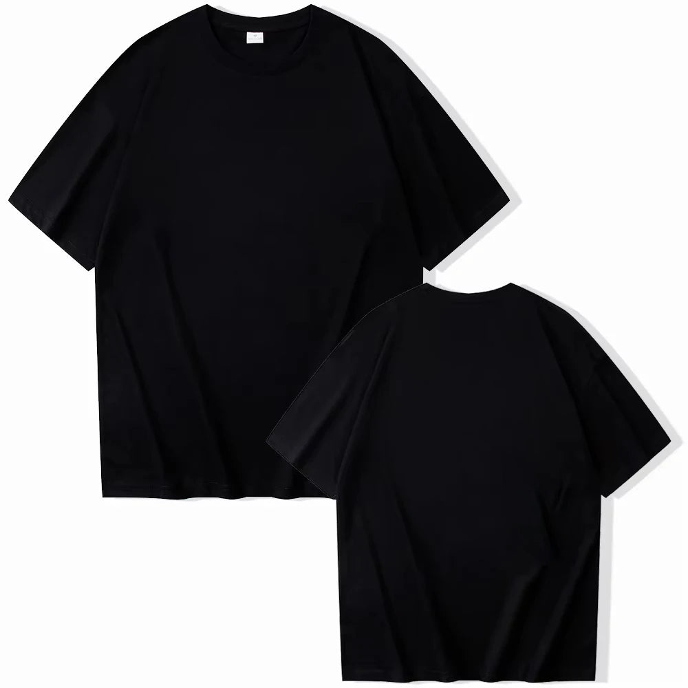 Summer Classic Y2K Gothic Style T-shirt Print Oversized T Shirt High Street Shirts Round Neck Cotton Tops Mens Women T Shirt Tee