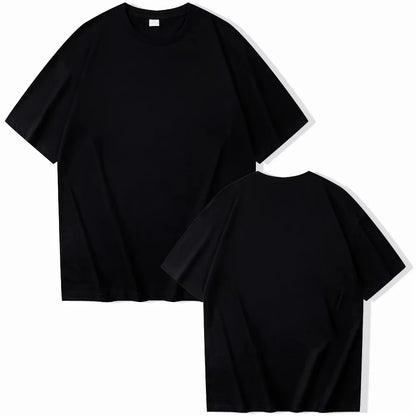 Summer Classic Y2K Gothic Style T-shirt Print Oversized T Shirt High Street Shirts Round Neck Cotton Tops Mens Women T Shirt Tee