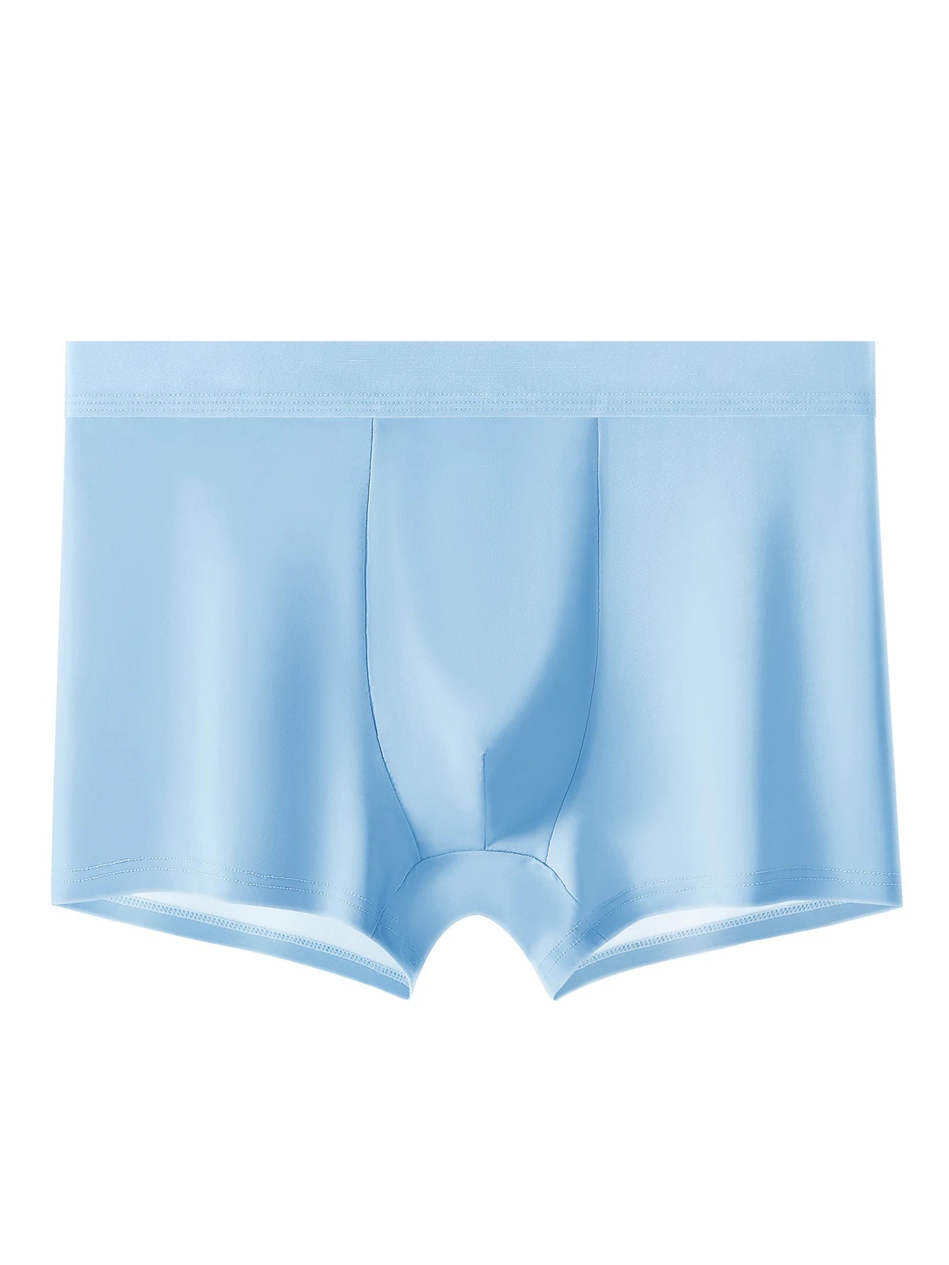 Mens Ice Silk Boxers - Breathable Soft Underwear for Sports  Casual Wear