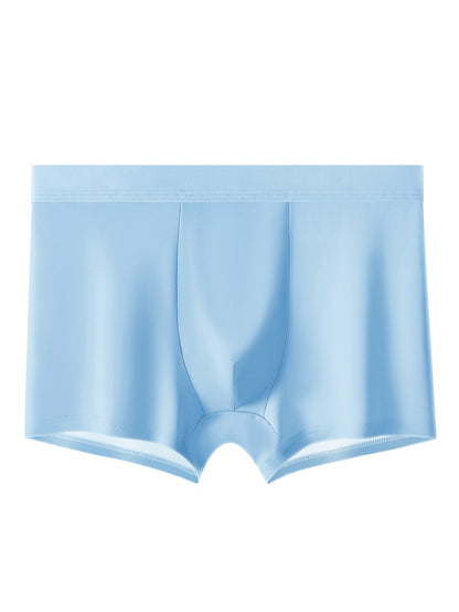 Mens Ice Silk Boxers - Breathable Soft Underwear for Sports  Casual Wear
