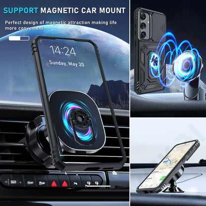 Case For Samsung Galaxy S26 S25 S24 S23  Ultra Plus  FE A17 A37 A57 A56 5G Military-Grade Protection Phone Slide Camera Cover