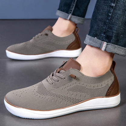 Men's wide shoes, large size casual shoes, suitable for people with fat feet wide feet, soft and light walking shoes