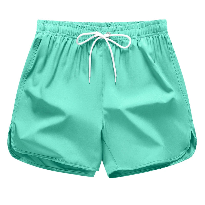 Women's Summer Vacation Beach Shorts Casual Quick Dry Board Shorts with Split Hem Beachwear Swimwear Swimsuit Bathing Suit