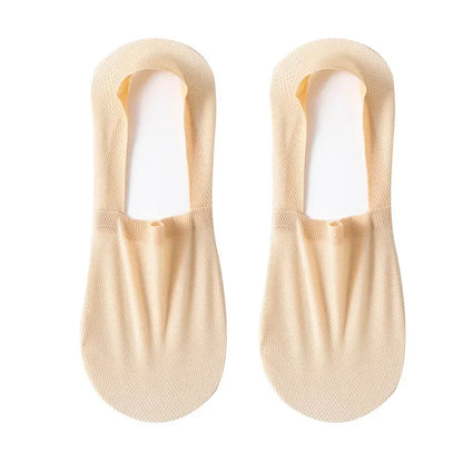 High Quality Summer Casual Socks Men Invisible Low Cut Sock Lot Breathable Silicone Non-slip Comfortable Soft Sokken