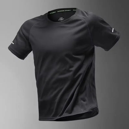 Men's Mesh Sports T-Shirt – Quick-Dry Running & Fitness Top
