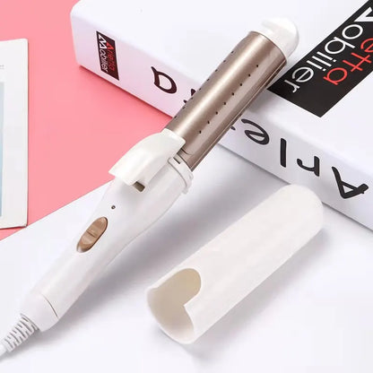 Electric Hair Curler - Professional Curling Iron With Adjustable Heat & Tourmaline Ceramic Wand