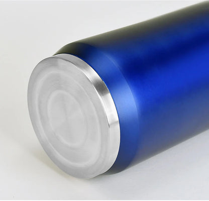 500ML 304 Stainless Steel Cola Can Thermos Custom LOGO Vacuum Cup Flask Portable Double Layers Straw Cup Water Bottle Mug