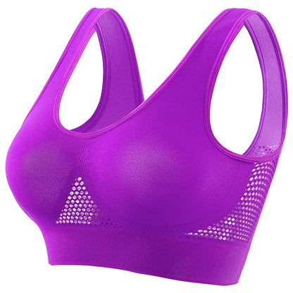 Push-Up Bras Seamless Bra Wire Free Breathable Brassiere - Comfortable Sports Bralette S-5XL