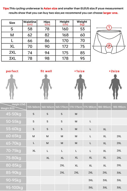 X-TIGER Cycling Underwear 3D Padded Shockproof Mountain MTB Bicycle Shorts Riding Bike Sport Underwear Tights Women Shorts