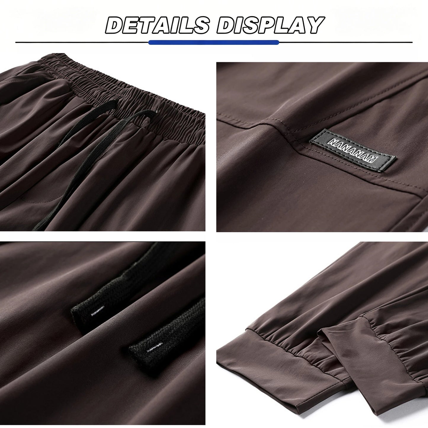 10XL Casual Pants Mens Straight Loose Trousers Men Clothing Elastic Waist Quick Dry Pants Summer Fashion Oversized Joggers Pants