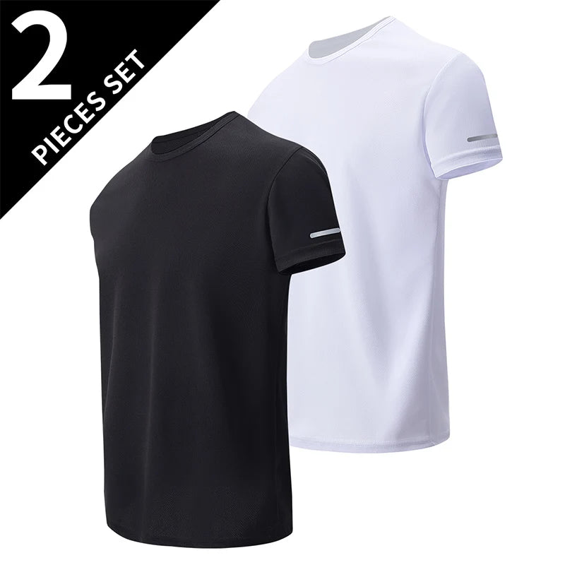 Men's Quick Dry T-Shirt - Four Season Sports Tee | Breathable Polyester, Plus Size