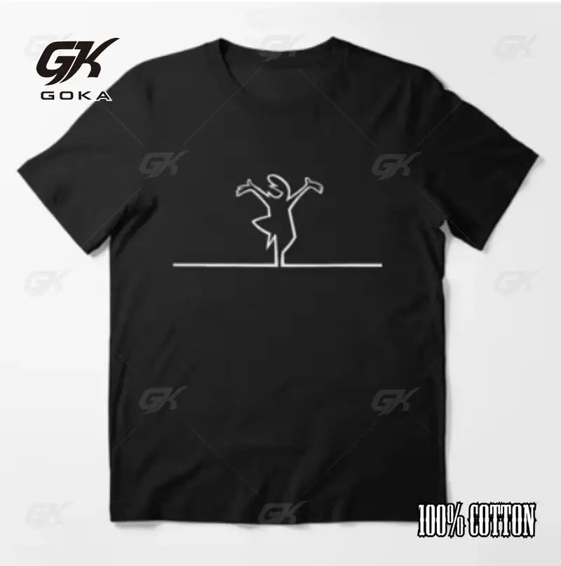 Summer T Shirts for Men Balum La Linea Funny Graphic Tshirt Cotton Comfortable Premium Camisetas Unisex Streetwear Fashion