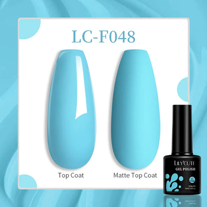 Gel Nail Polish - LILYCUTE UV Gel Varnish 7ML | Soak Off, Long Lasting Colors