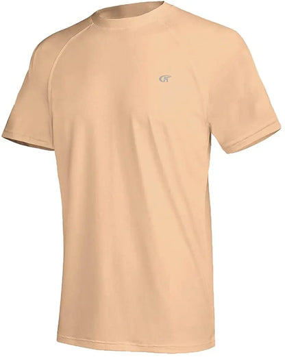 Men's UPF 50+ Beach T-Shirt – Quick-Dry Surf & Swim Top
