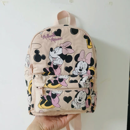 Disney Minnie Girls Backpack - High Quality Large Capacity School Bag - ZOOMNSTORE