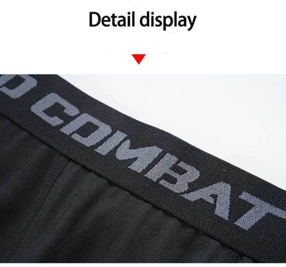 Men Boxers Sports Underwear Underpants Gym Shorts M L XL Black Quick-Drying Sweatpants Moisture Absorption Breathable Fitness