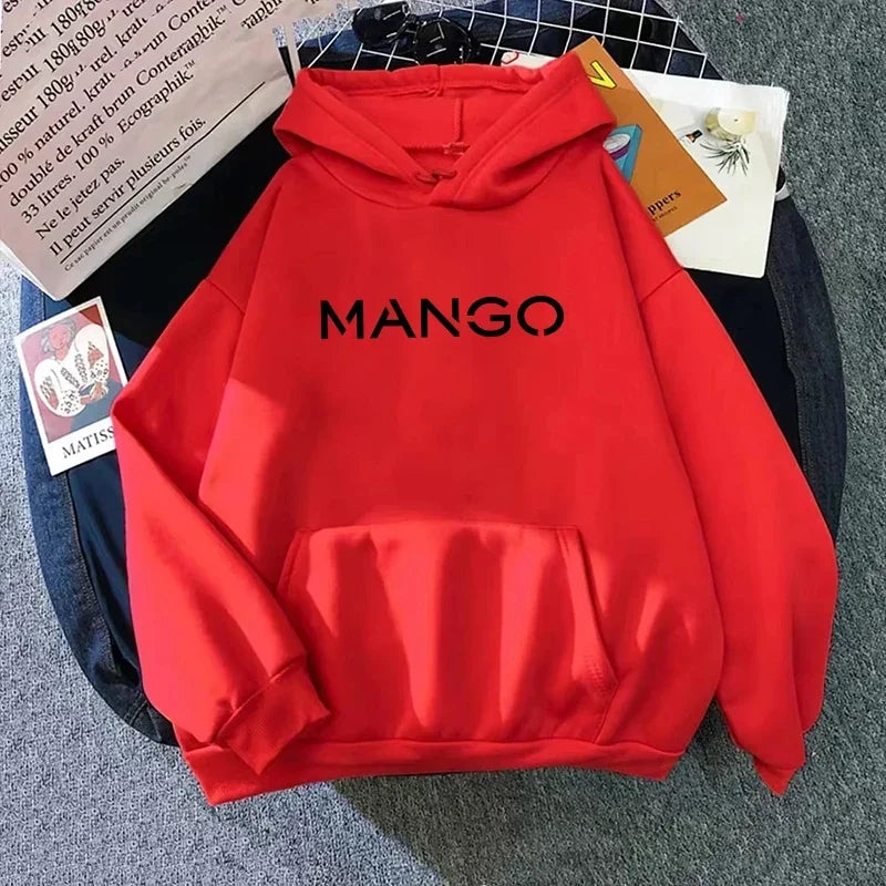 2025 New Arrival Woman Hooded Sweatshirt Urban Casual Fashion Long Sleeve Pullover Female Home Outdoor Comfort Loose Warm Hoodie