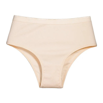 3Pcs/Set Women Cotton Panties High Waist Underwear Female Underpants Solid Color Soft Stretch Briefs Comfort Sexy Lingerie S-L