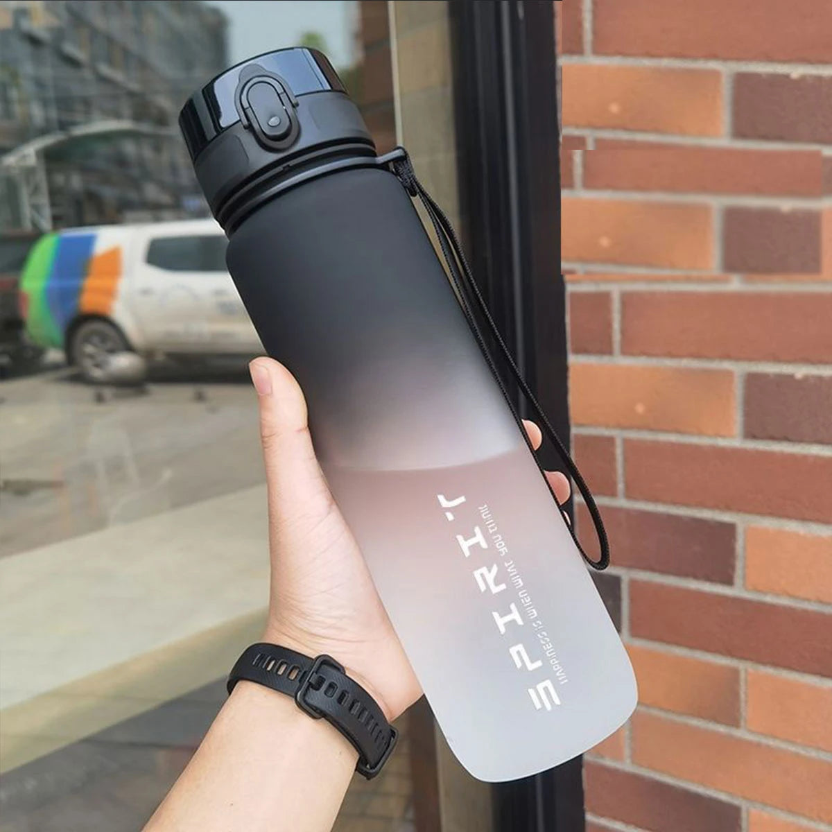 Gradient Water Bottle - Choose Your Size 1000ml/600ml/750ml - Perfect for Outdoor Camping Gym Ideal Holiday Gift for Birthday