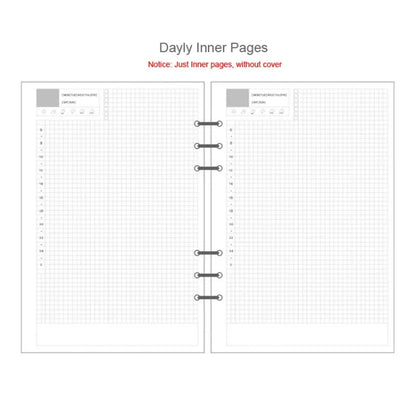 Laser Notebook Planner - A5 Organizer Binder With PVC Cover & Durable Journal Case