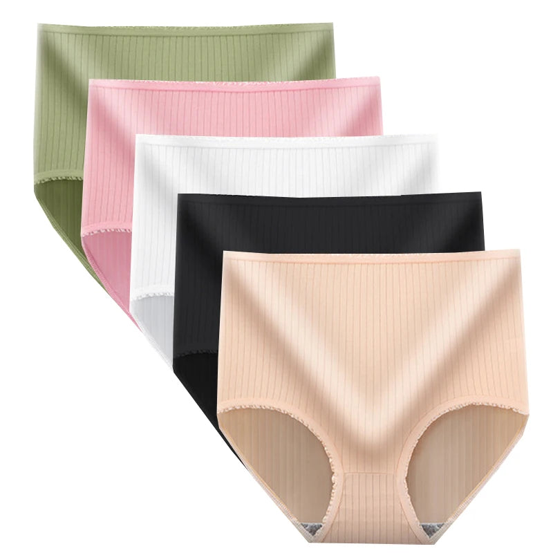 Hip Lift Panties - High Waist Underwear Plus Size Lingerie Breathable Briefs