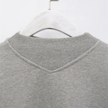 Fashion Waist Cinched Cropped Sweatshirts Women Autumn Harajuku Casual Oversized Pullover Lady Gray Long Sleeve Crewneck Hoodies
