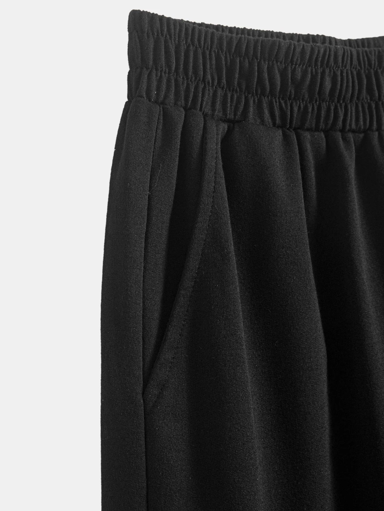 Men's Summer High-Street Style Printed Knit Shorts: Casual, Sporty, and Streetwear Shorts