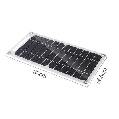 (U.S Stock) 35W Portable Foldable Solar Charger Panel Dual USB Ports Fast Charging  Power Bank iPhone Camping Outdoor Travel