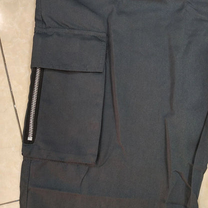 Men's Tactical Cargo Pants Multi Pocket Straight Leg Drawstring Waist Outdoor Hiking Work Casual Daily Street Travel Trousers