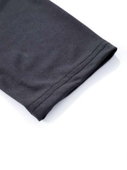 Men's Long Sleeve T Shirts Casual Round Neck Moisture Wicking Tees Male Tops Sports comfortable versatile Men's T-shirts