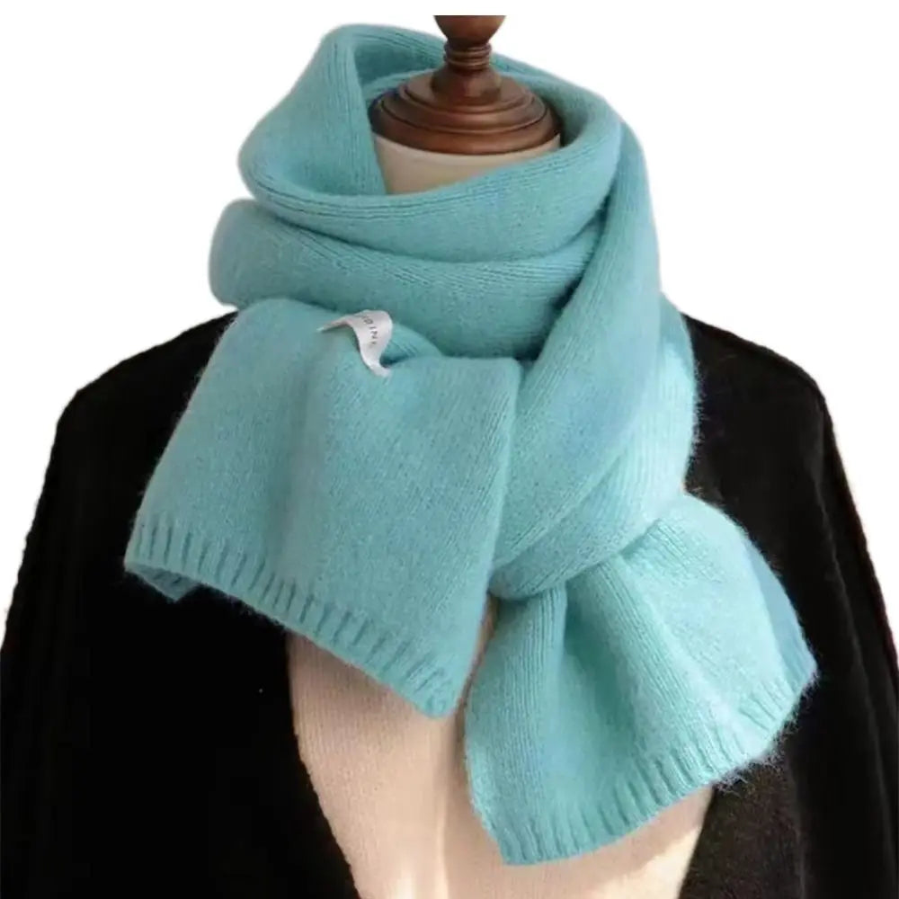 Cashmere Scarf Women – Thick Knitted Warm Scarf, Winter Shawls & Pashmina Wrap