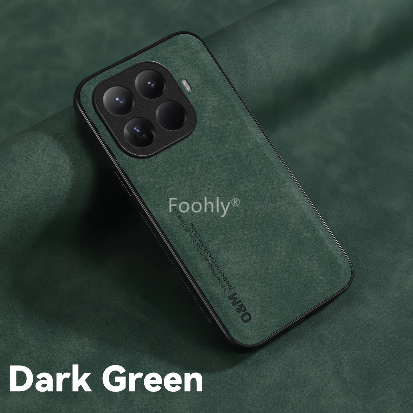 Nubuck Leather Shockproof Magnetic Case for Xiaomi 17T Pro 5G Mi 15T Protective Cover Back Shell Coque Funda