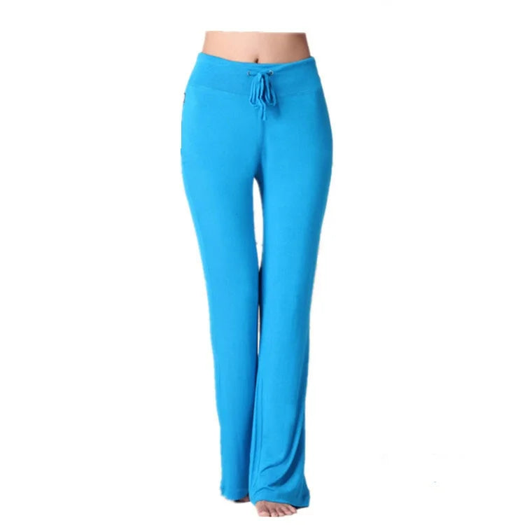 New Yoga Flare Leggings Women Fitness Push Up High Waiste Wide Leg Seamless Workout Pants Gym Elastic Tights Exercise Sport Pant