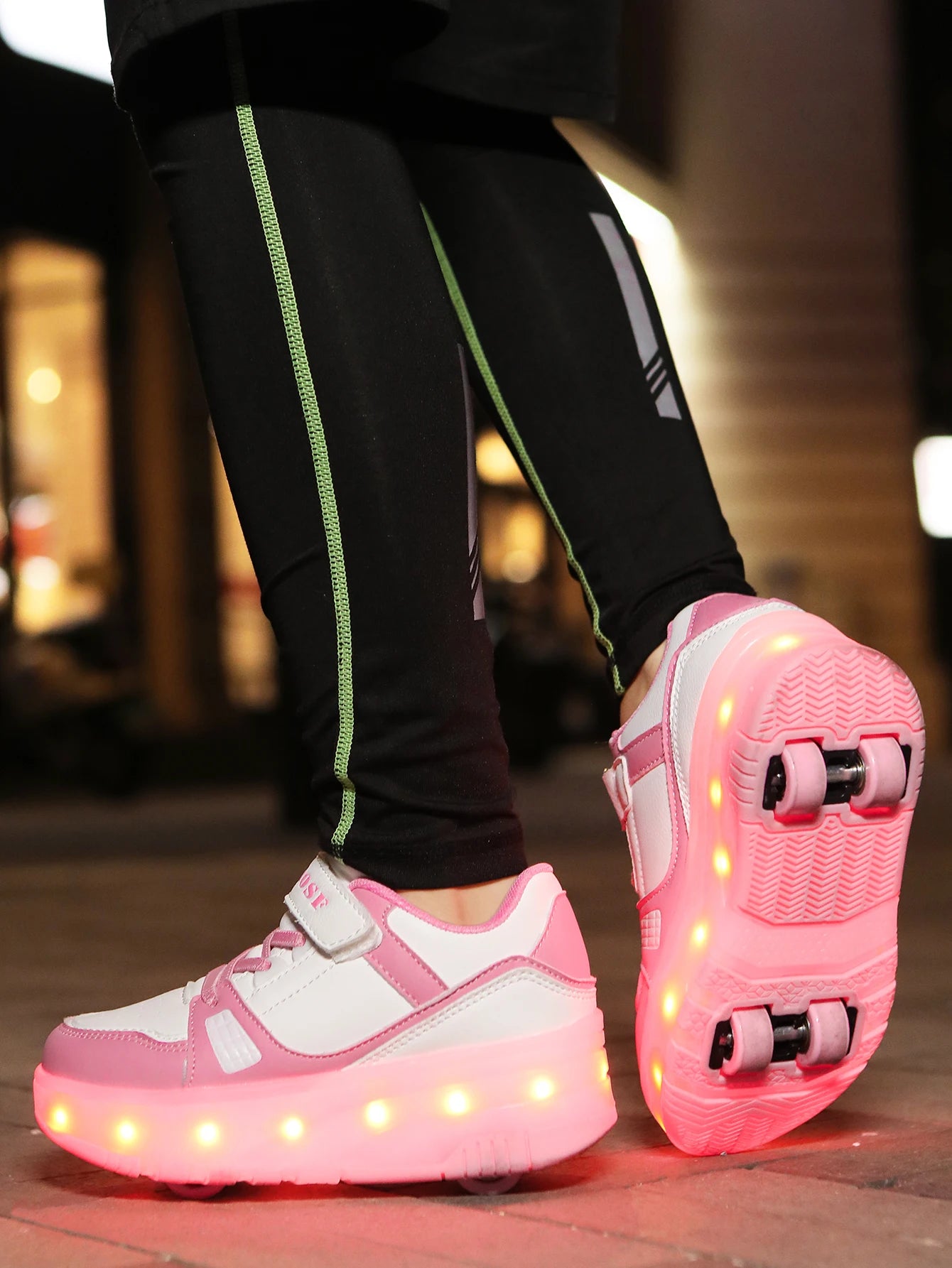 Popular and fashionable children's upgraded version of walking shoes, automatic bouncing wheel sports shoes