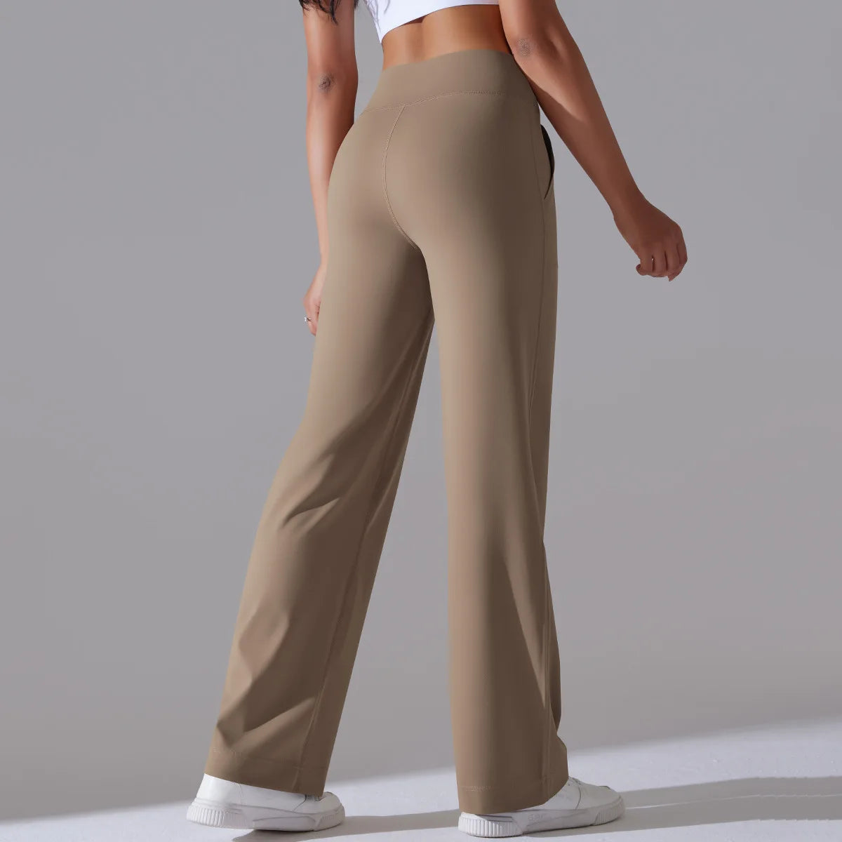 Yoga Straight Leg Sweatpant Straight Leg Women's Loose Tracksuit Pants Wide Leg Outdoor Gym Runing Casual Tracksuit Pants
