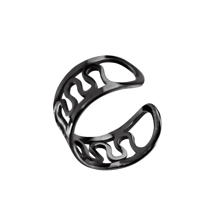 Men's Ear Cuff – Stainless Steel Non-Piercing Clip Earring (Single)