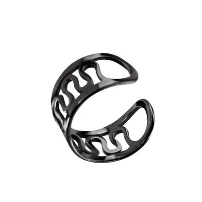 Men's Ear Cuff – Stainless Steel Non-Piercing Clip Earring (Single)
