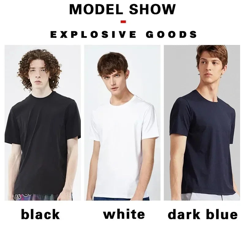 2026 Letter R Print T-shirt Fashion Brand Tee Loose Comfortable Short Sleeve Men Women Cotton T Shirt Casual Clothing
