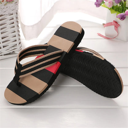 New Men's Slippers Men Summer Shoes Mixed Colors Sandals Male Slipper Indoor and Outdoor Flip Flops Casual Beach Shoes for Man