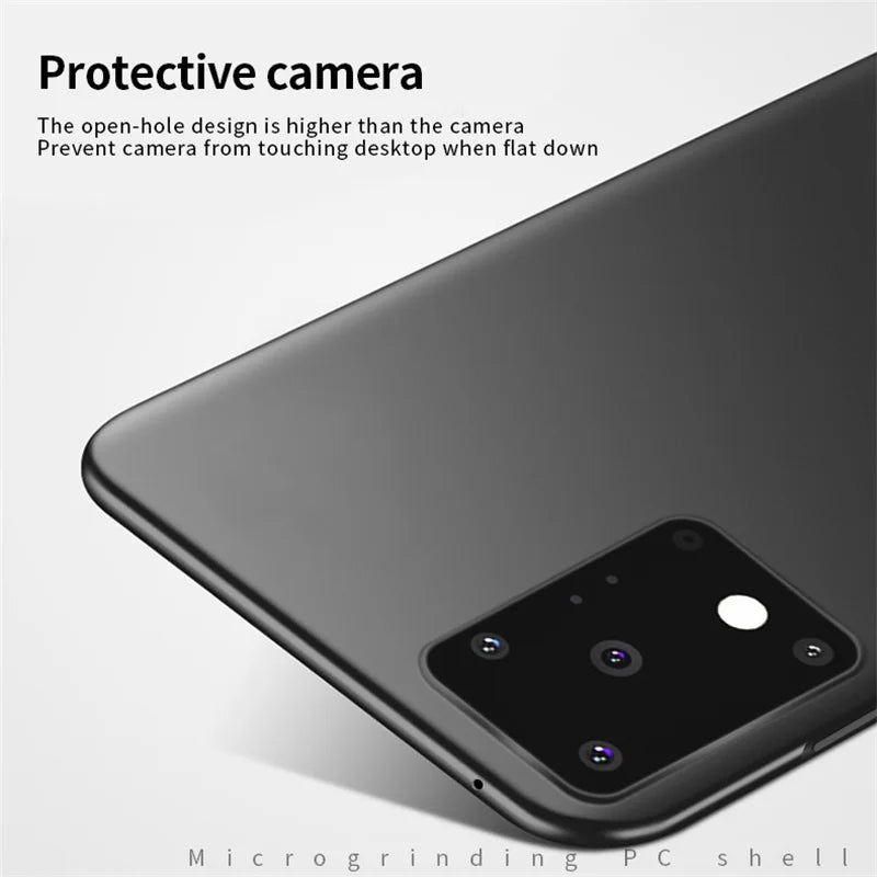 Ultra Thin Frosted Case For Samsung Galaxy S25 S24 S23 S22 S21 S20 S26 Ultra Plus FE Utr Hard Plastic Back Cover Carcasa Funda +