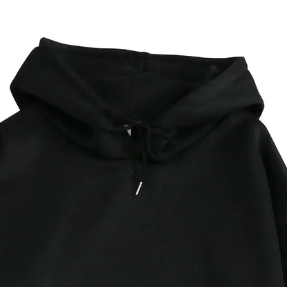 2026 new Hoodie with mottled distorted patterns multi-line text graphics with gradual color changes suitable for both men women